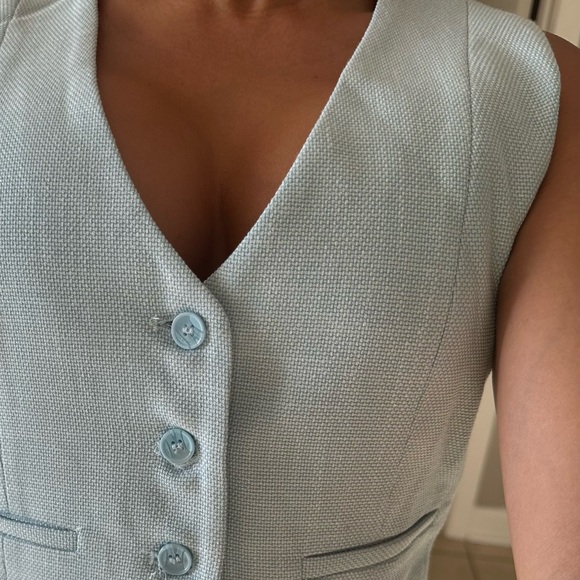 House of Harlow NWT vest coat shirt top jacket Small - Picture 2 of 3